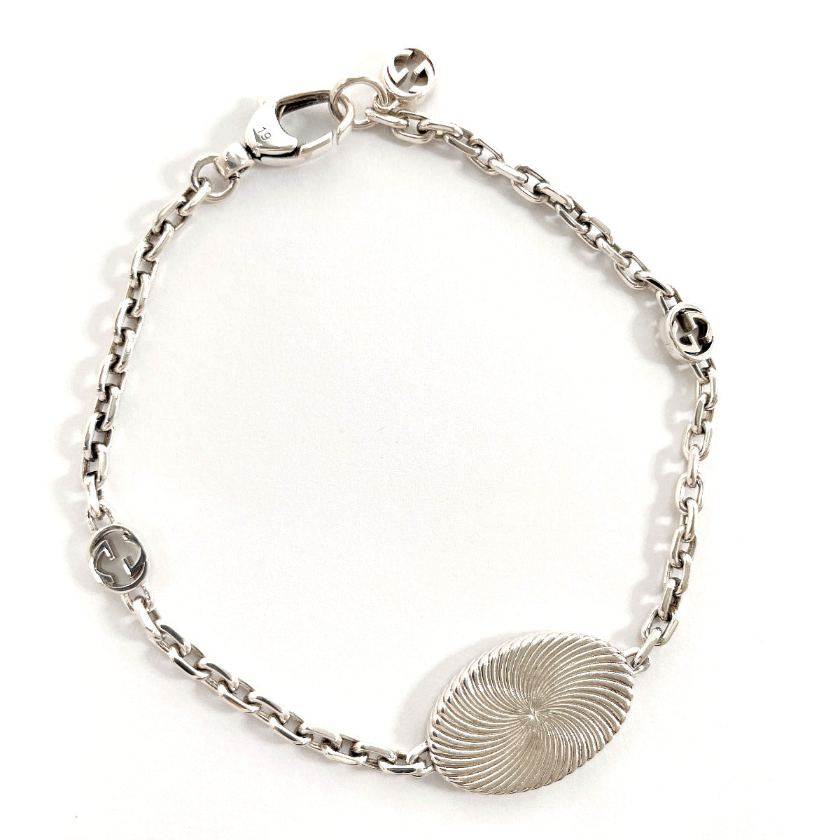 GUCCI bracelet Silver925 Silver GG Marmont 19