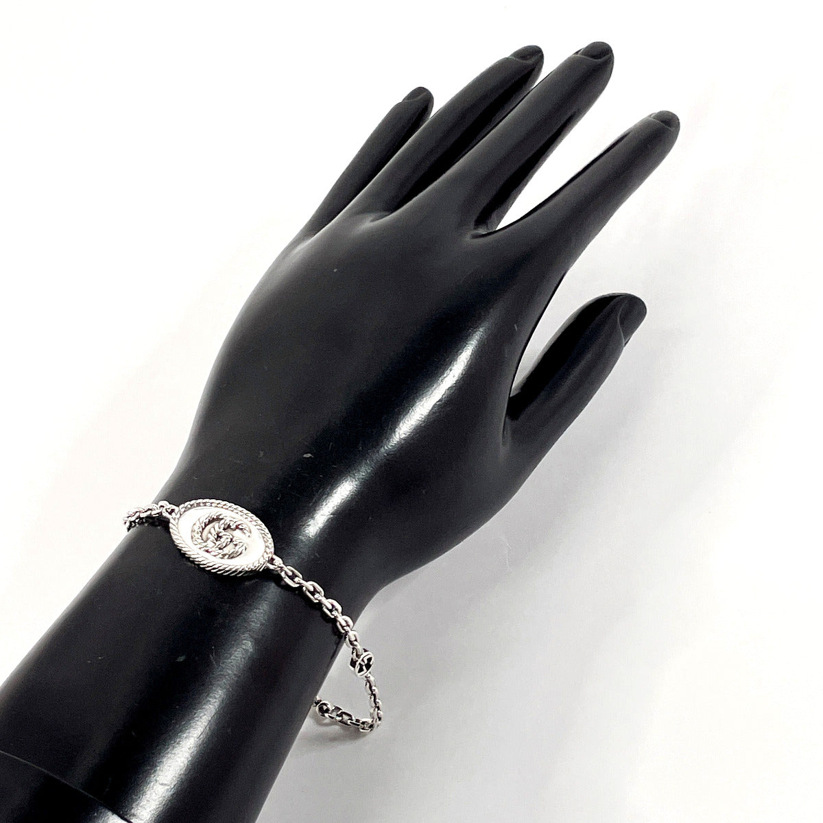 GUCCI bracelet Silver925 Silver GG Marmont 19