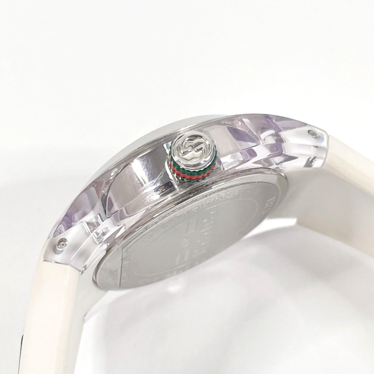 GUCCI Watches Quartz 137.3 Stainless Steel, Rubber Silver sink Silver dial Women Used