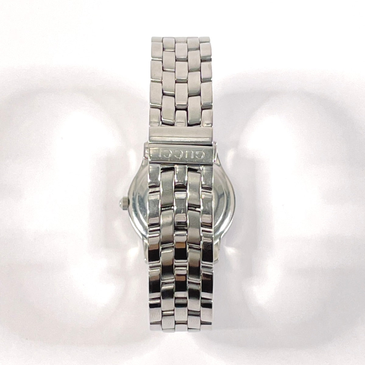 GUCCI Watches Quartz 5500L Stainless Steel Silver black dial
