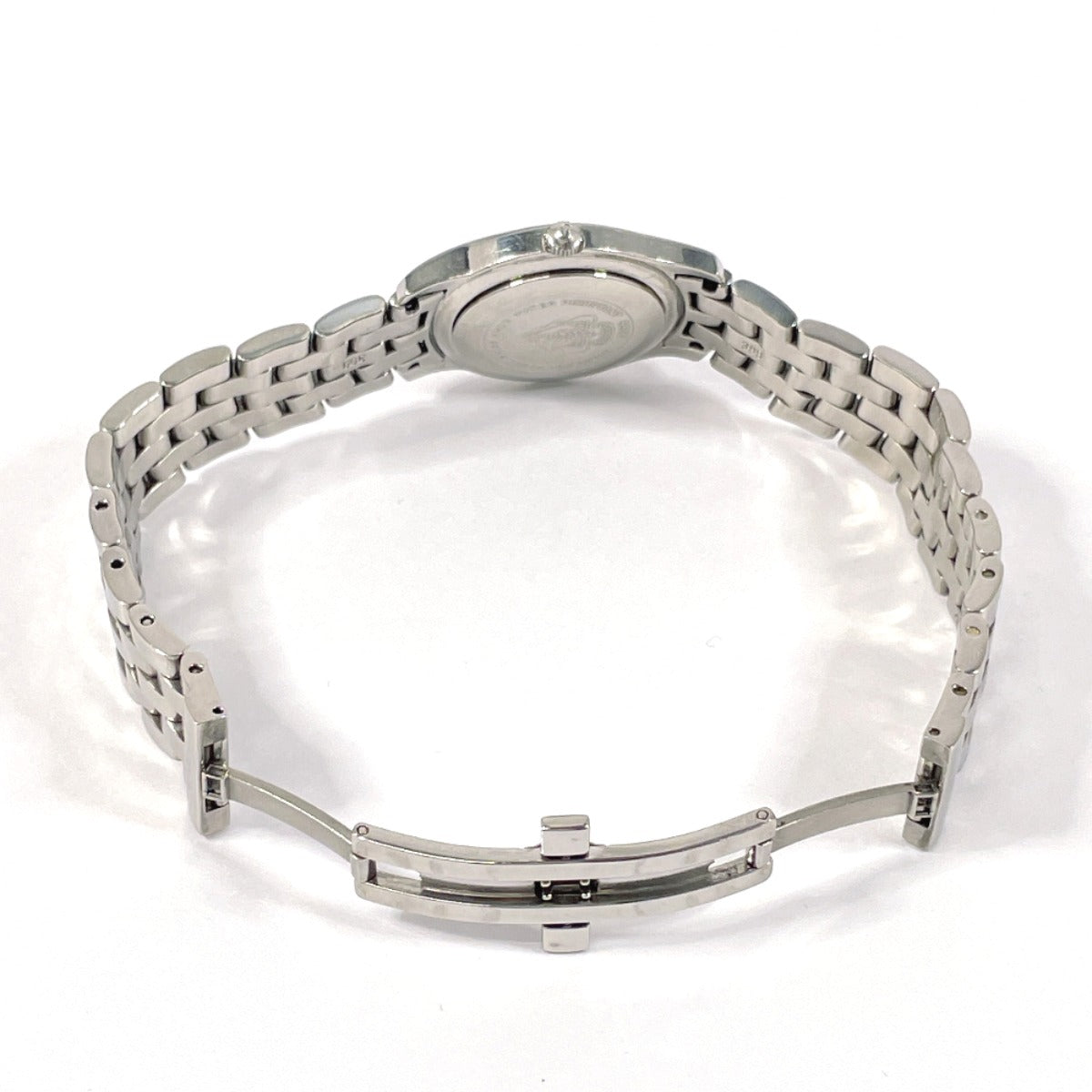 GUCCI Watches Quartz 5500L Stainless Steel Silver black dial