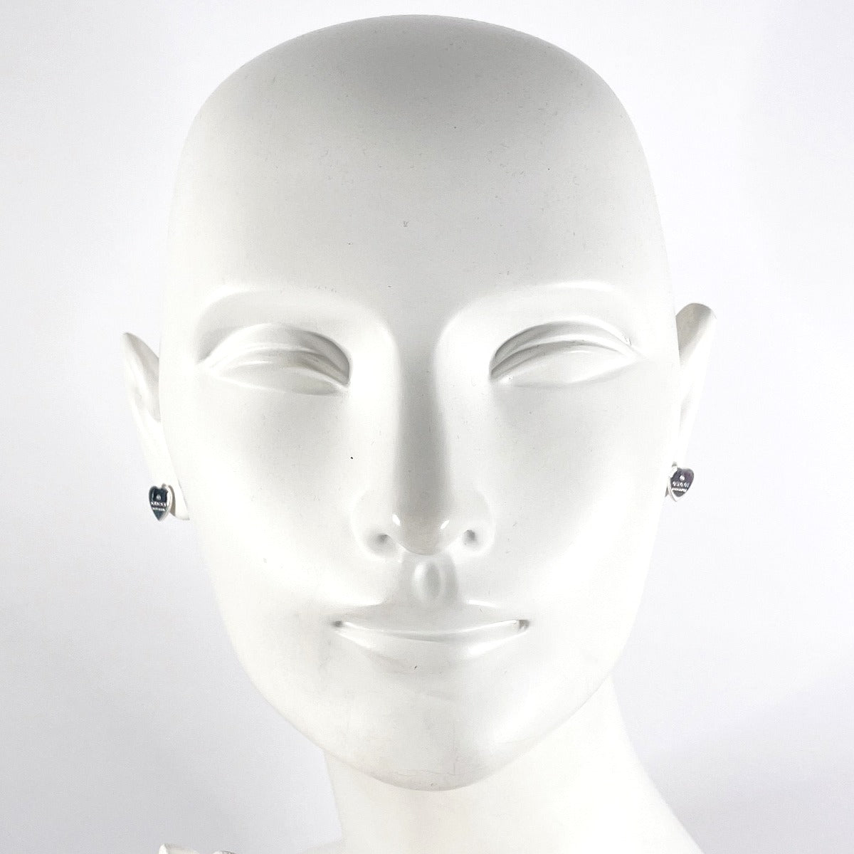 GUCCI Pierce 223990 J8400 8106 Silver925 Silver Trademark heart shape Women Used
