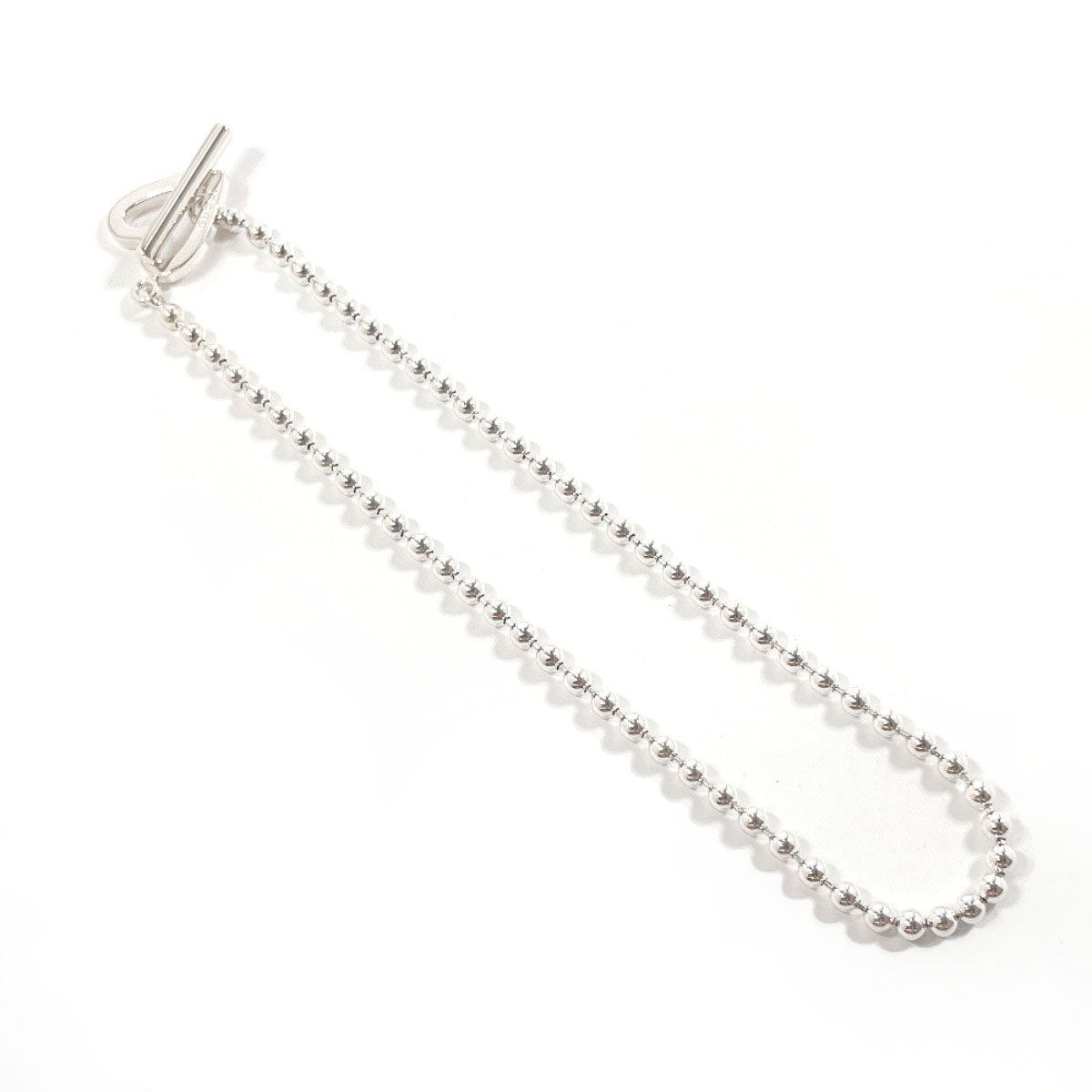 GUCCI bracelet Silver925 Silver heart Ball chain