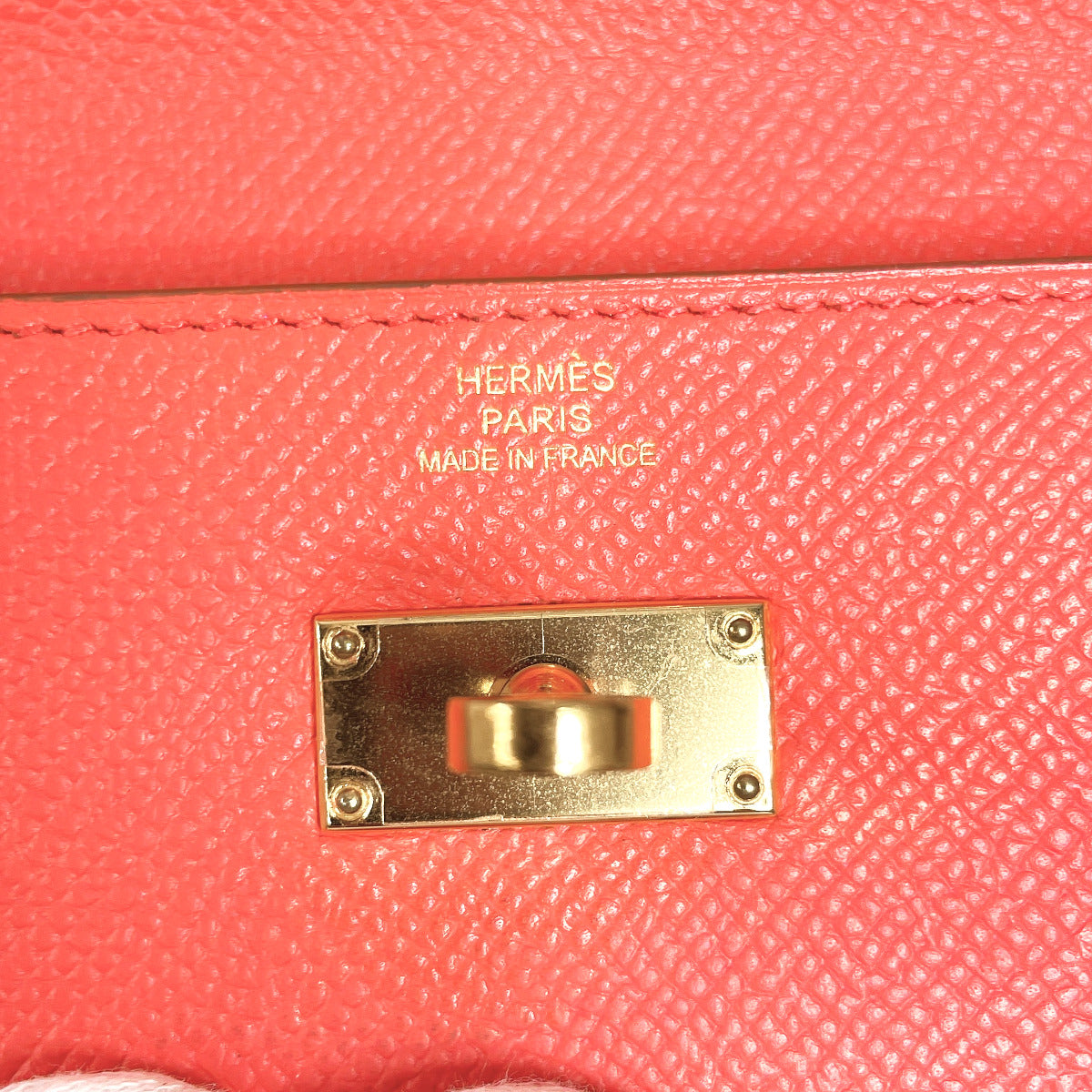 HERMES Long Wallet Purse Epsom pink Kelly wallet Women Used