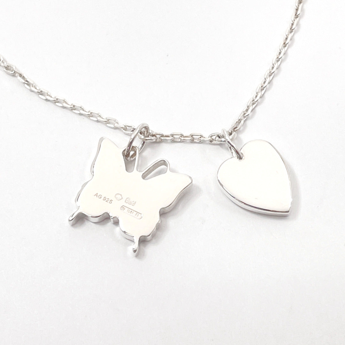 GUCCI bracelet Silver925 Silver Butterfly heart
