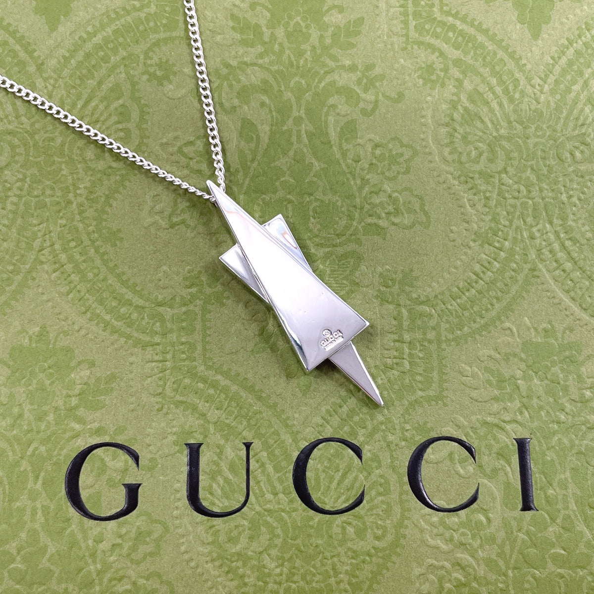 GUCCI Necklace Silver925 Silver Star of david
