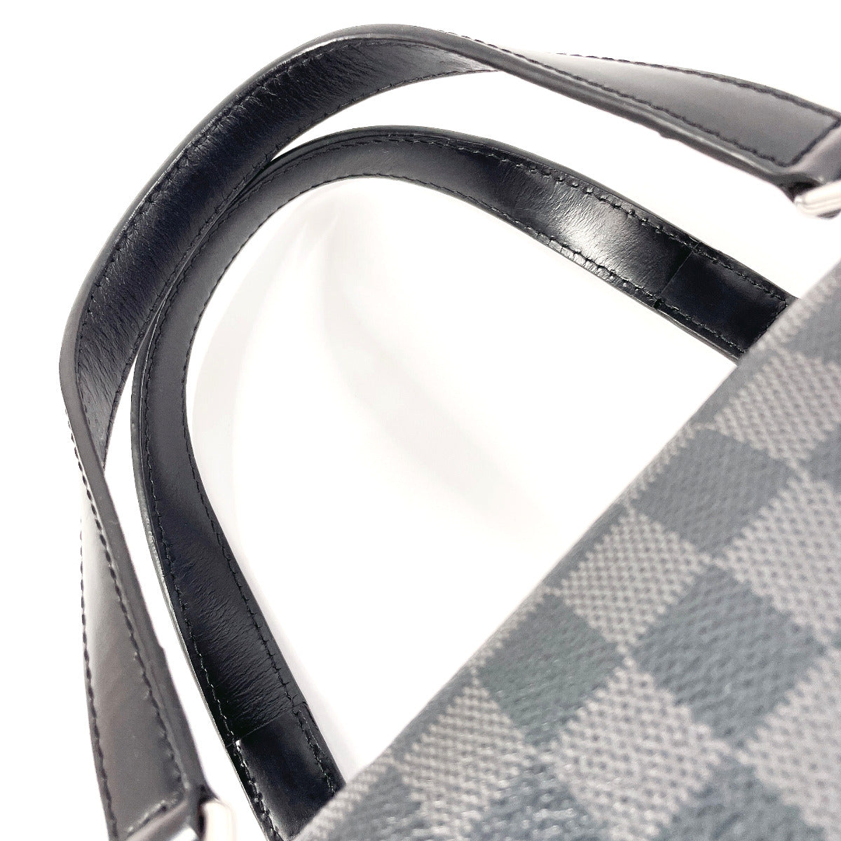 LOUIS VUITTON Business bag N48118 Damier Grafitte black Yone mens Used