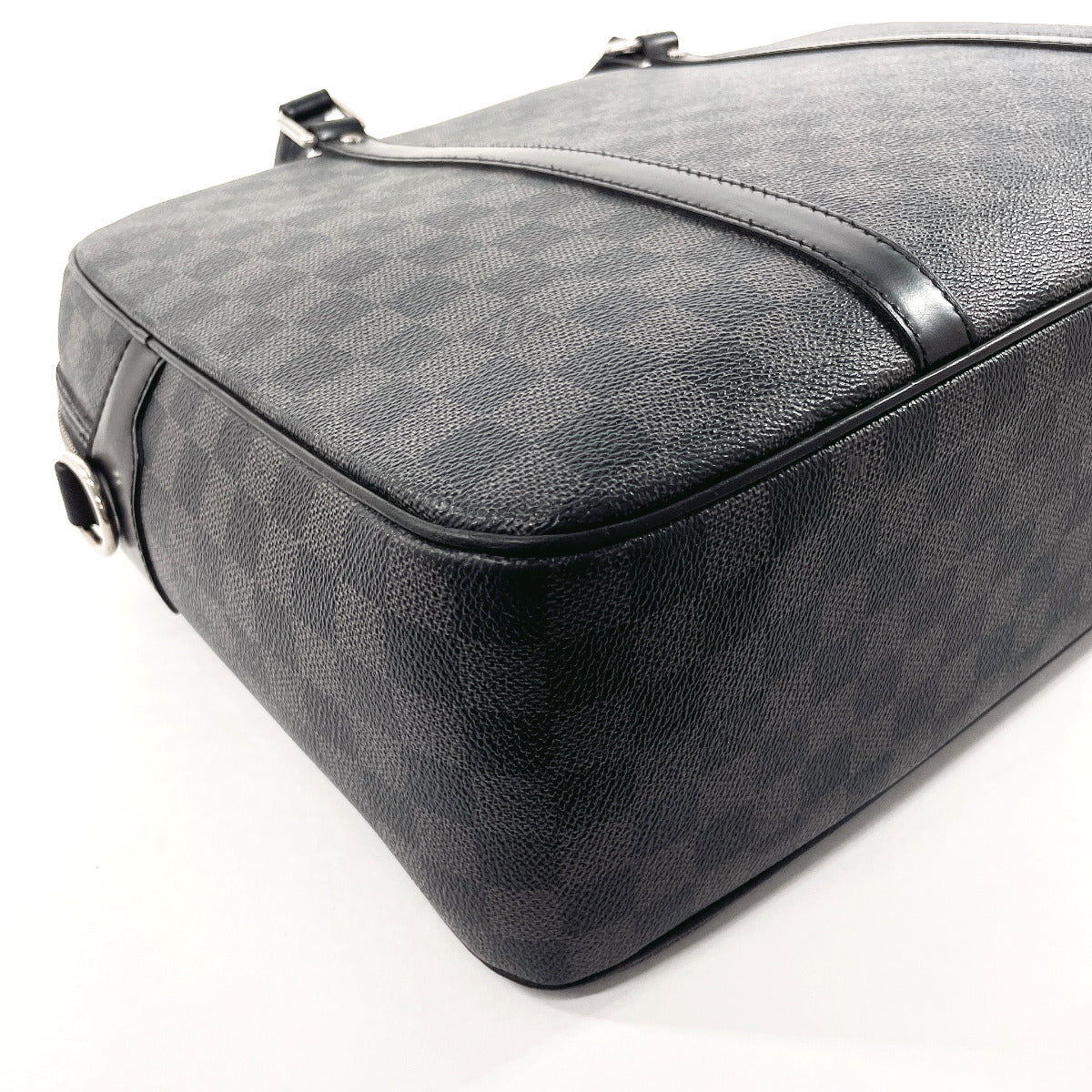 LOUIS VUITTON Business bag N48118 Damier Grafitte black Yone mens Used