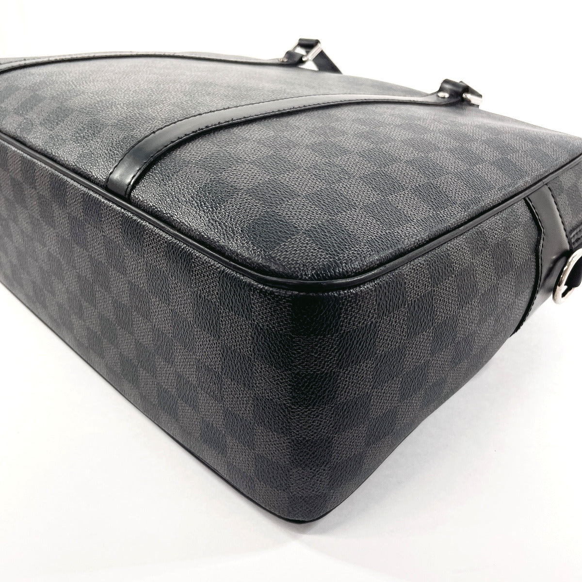 LOUIS VUITTON Business bag N48118 Damier Grafitte black Yone mens Used