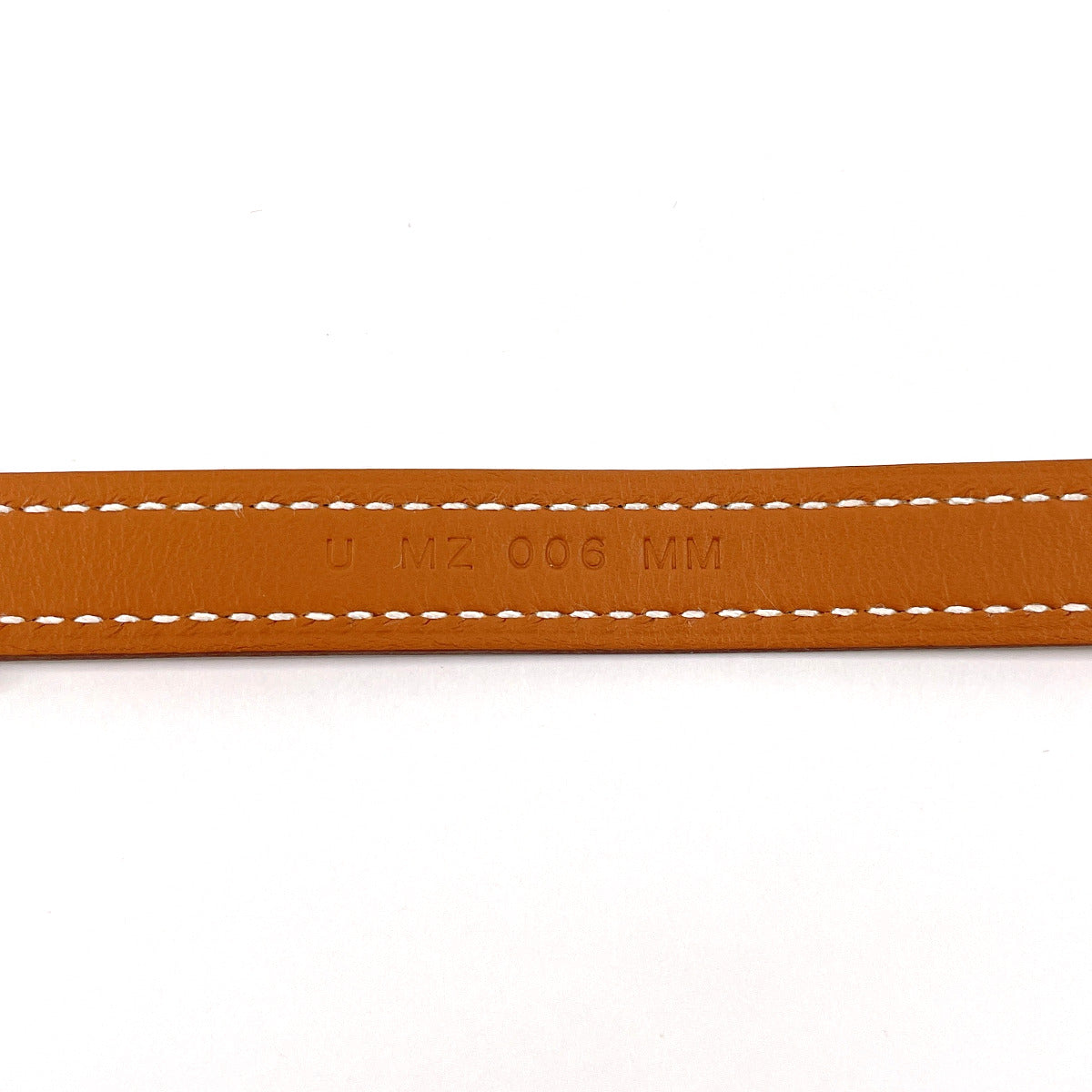 HERMES key ring H0009061J37 Vaux Swift Brown Echape Apple Air Tag Keyring
