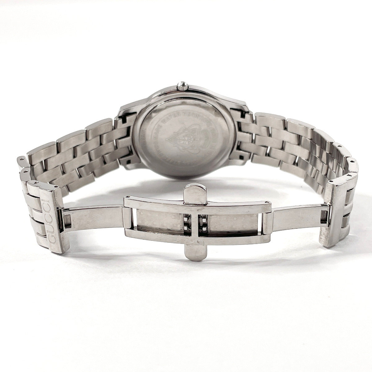 GUCCI Watches Quartz 5500M Stainless Steel Silver G class black dial