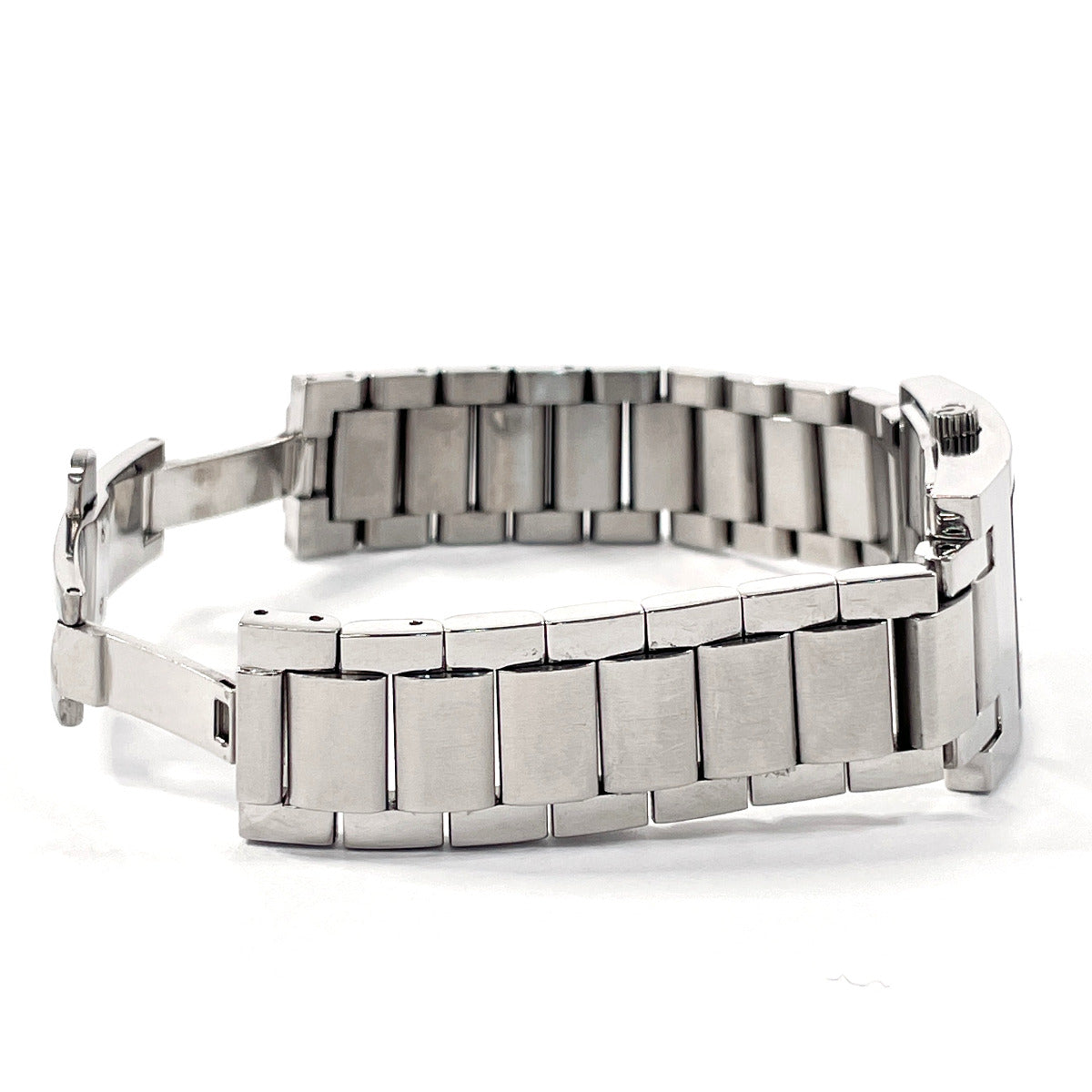 GUCCI Watches Quartz 7700L Stainless Steel Silver black dial
