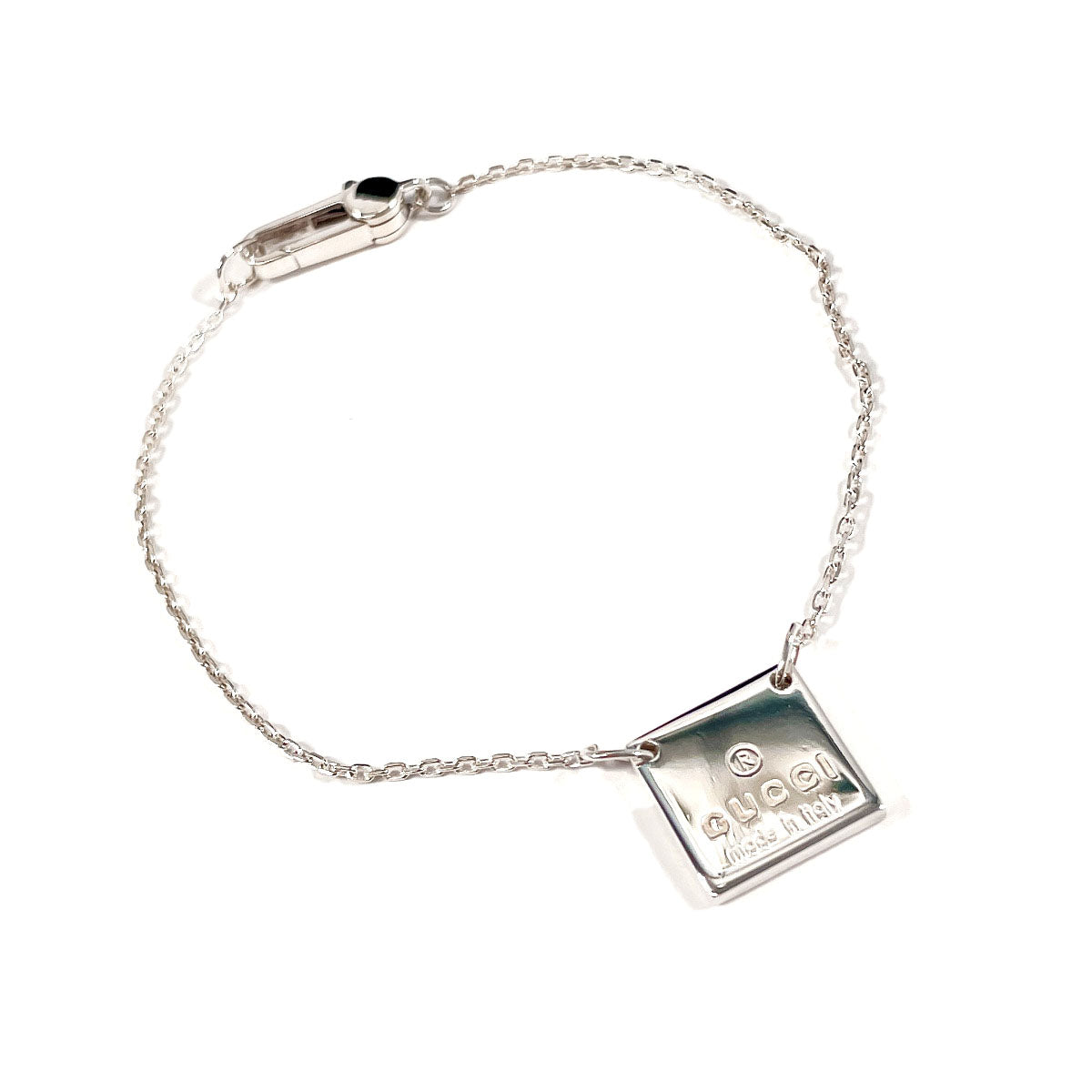 GUCCI bracelet Silver925 Silver Women 19 Used