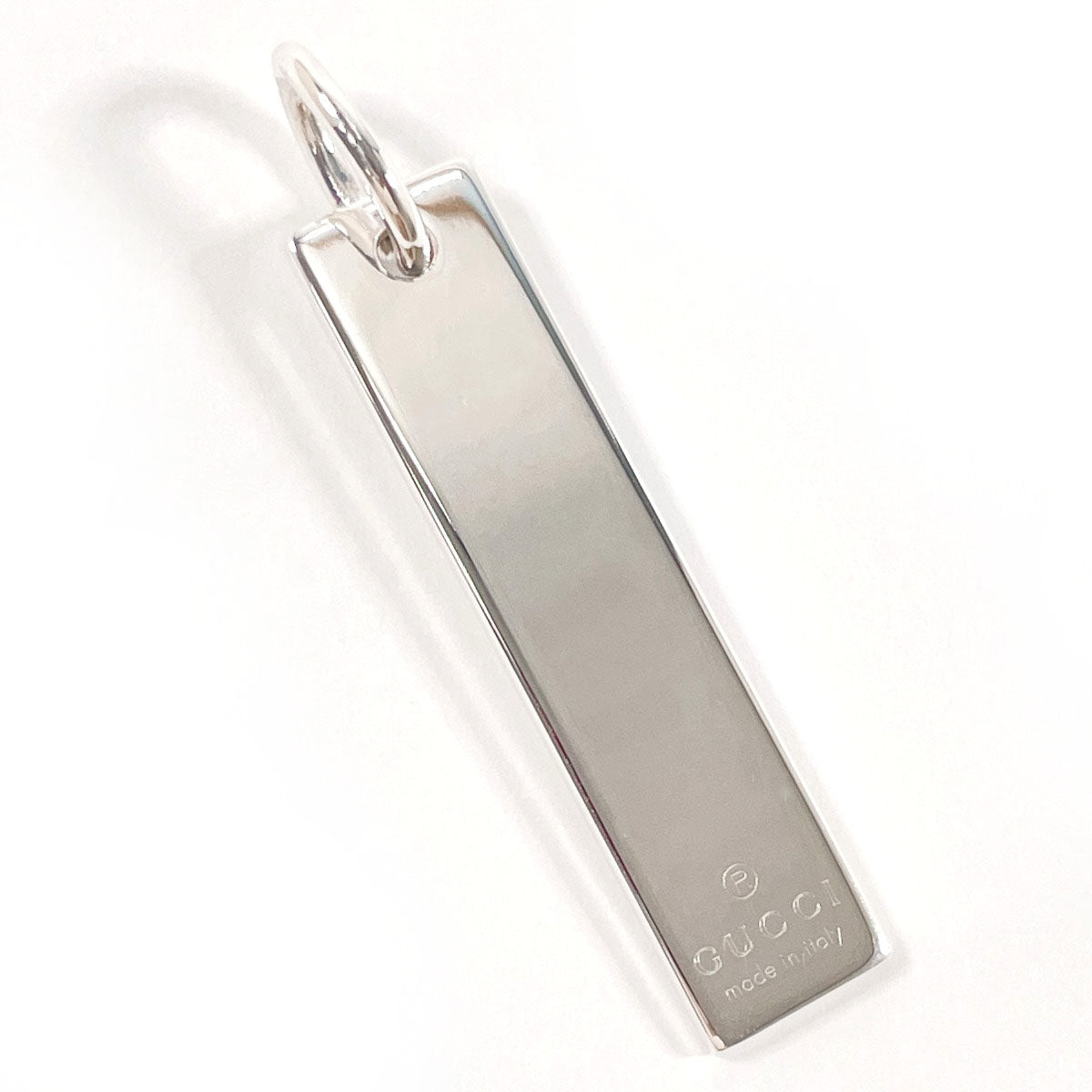GUCCI Pendant top Silver925 Silver With logo unisex Used