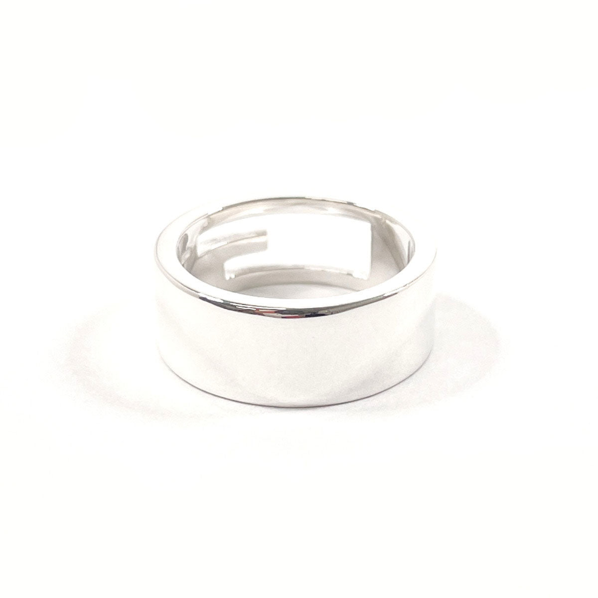 GUCCI Ring Silver925 Silver Branded Cutout G Women 15 Used