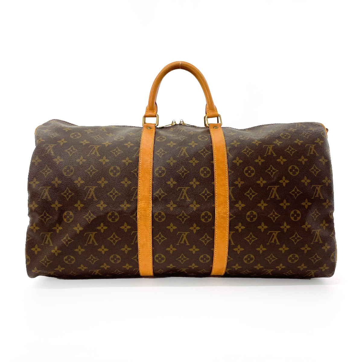 LOUIS VUITTON Boston Duffel bag M41414 Monogram canvas Brown Keepall  bandouliere 55