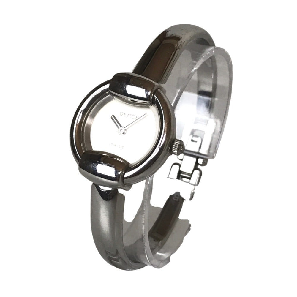 GUCCI Watches Quartz 1400L Stainless Steel Silver beige dial