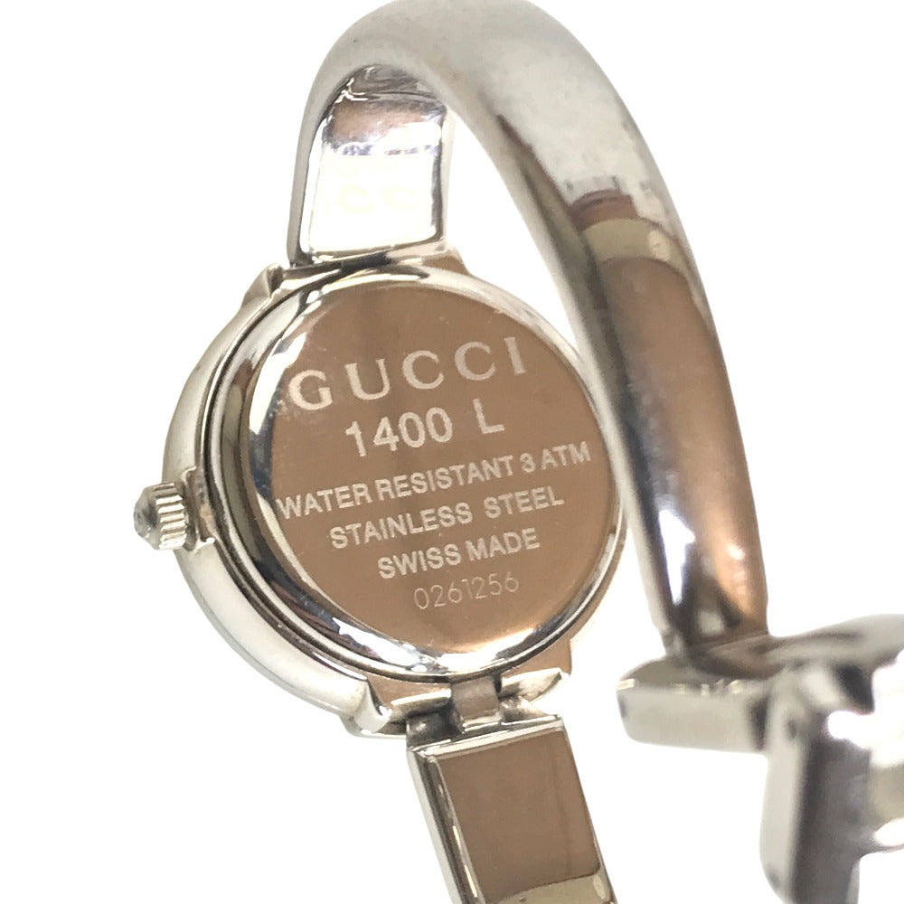 GUCCI Watches Quartz 1400L Stainless Steel Silver beige dial