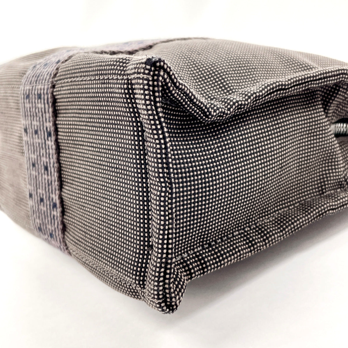 HERMES Tote Bag canvas gray Her Line Tote PM