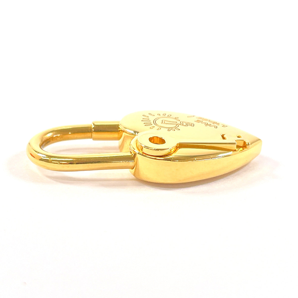 HERMES Cadena metal gold 2004 only Fantasy Heart ANNEE DE LA FANTAISIE