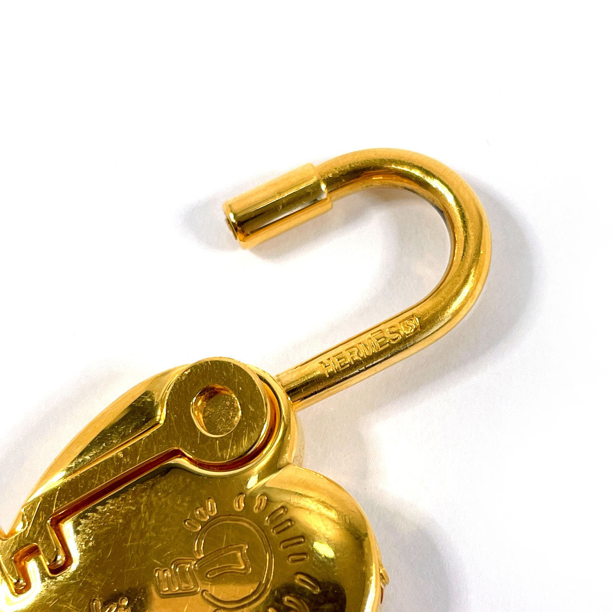 HERMES Cadena metal gold 2004 only Fantasy Heart ANNEE DE LA FANTAISIE
