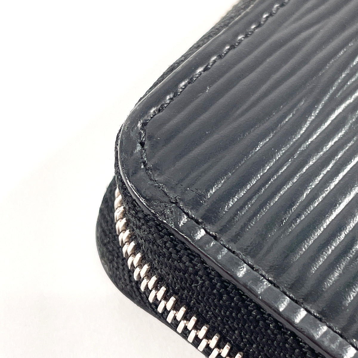 LOUIS VUITTON Coin case ‚l60152 Epi Leather black Zippy coin purse unisex Used