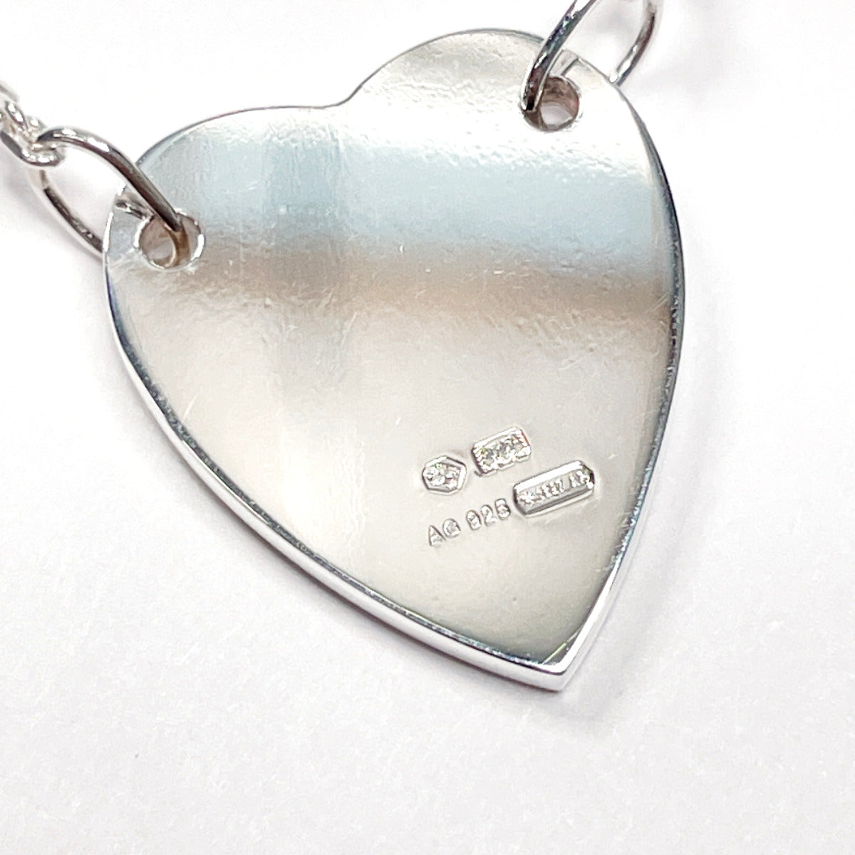 GUCCI Necklace 223512 J8400 8106 Silver925 Silver Trademark Heart