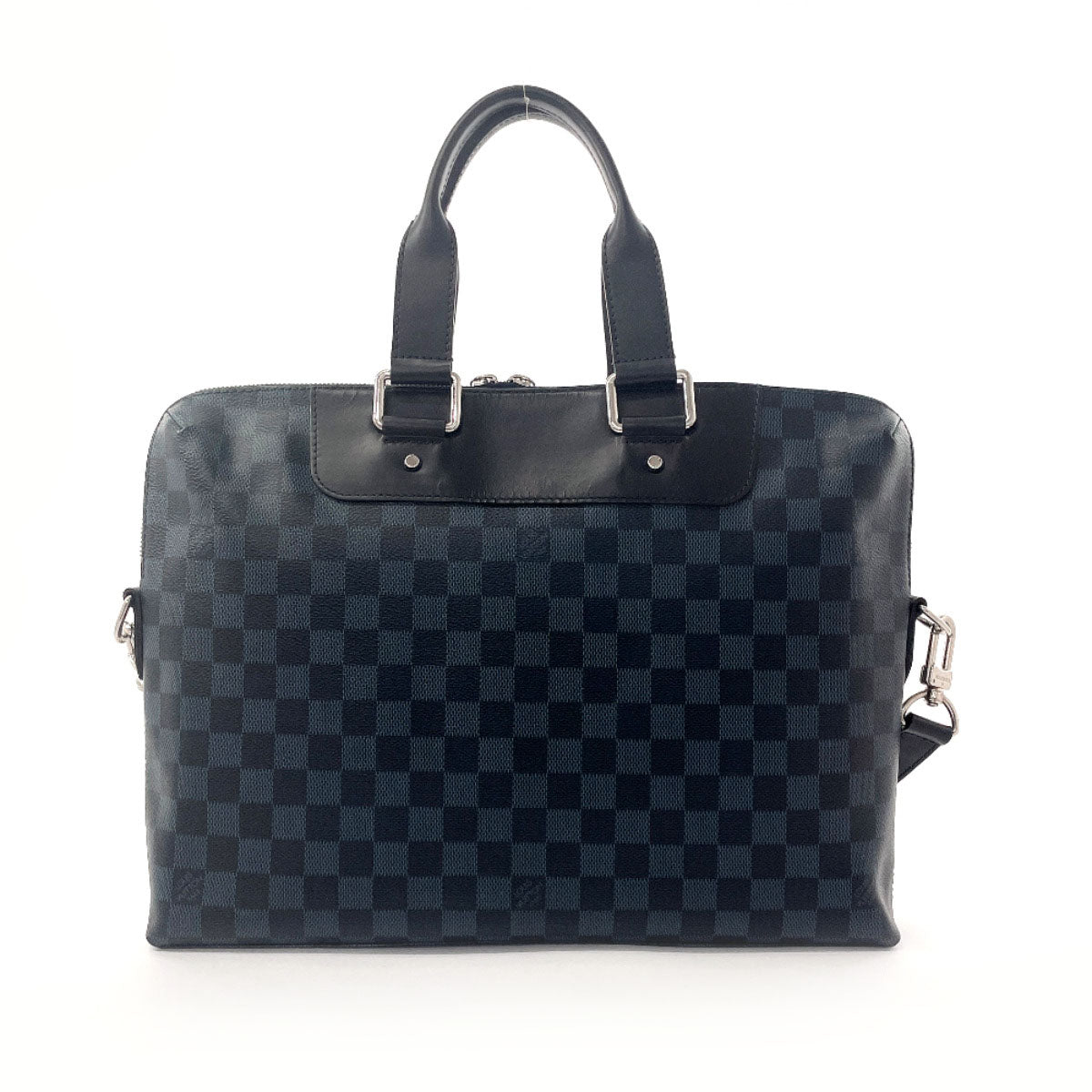 LOUIS VUITTON Business bag N42241 Damier Cobalt black 2WAY Porto Documents Jules mens Used