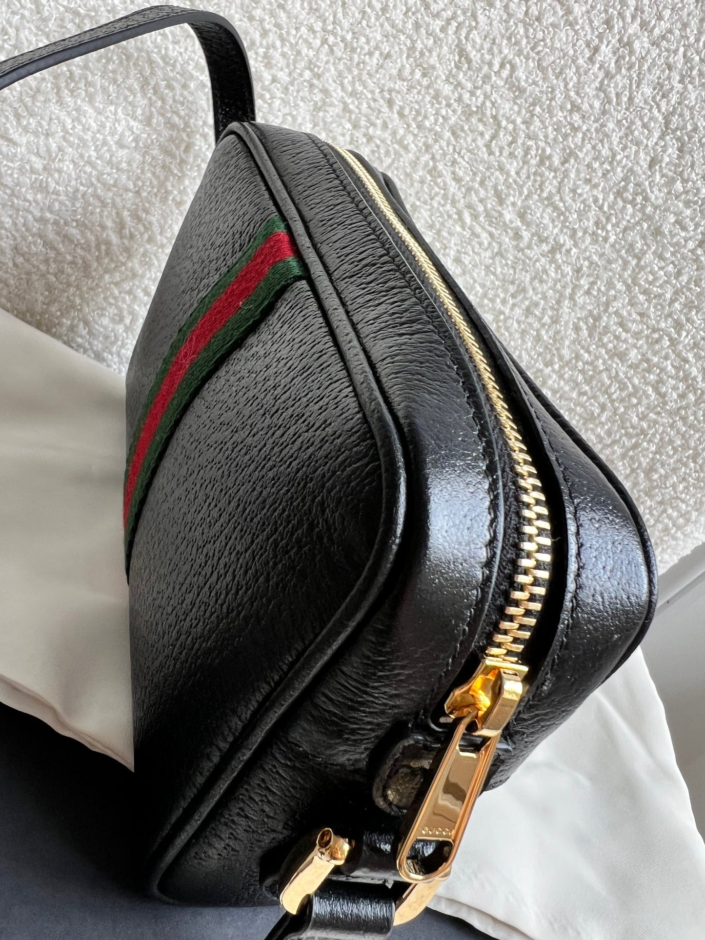 Gucci GG Black Ophidia Mini Shoulder Bag