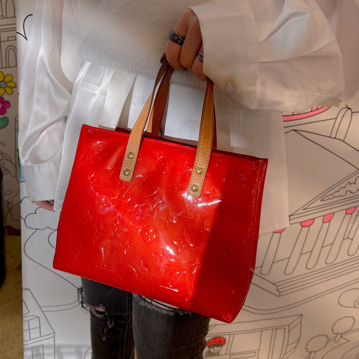 Louis Vuitton 2002 Vernis Reade PM handbag