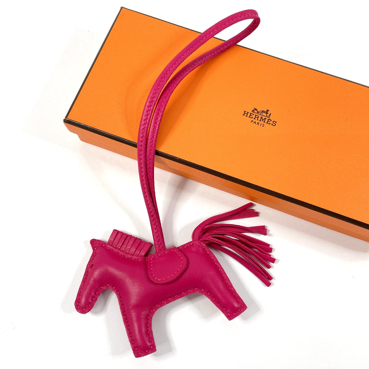 HERMES charm Anyo Miro pink Rodeo PM