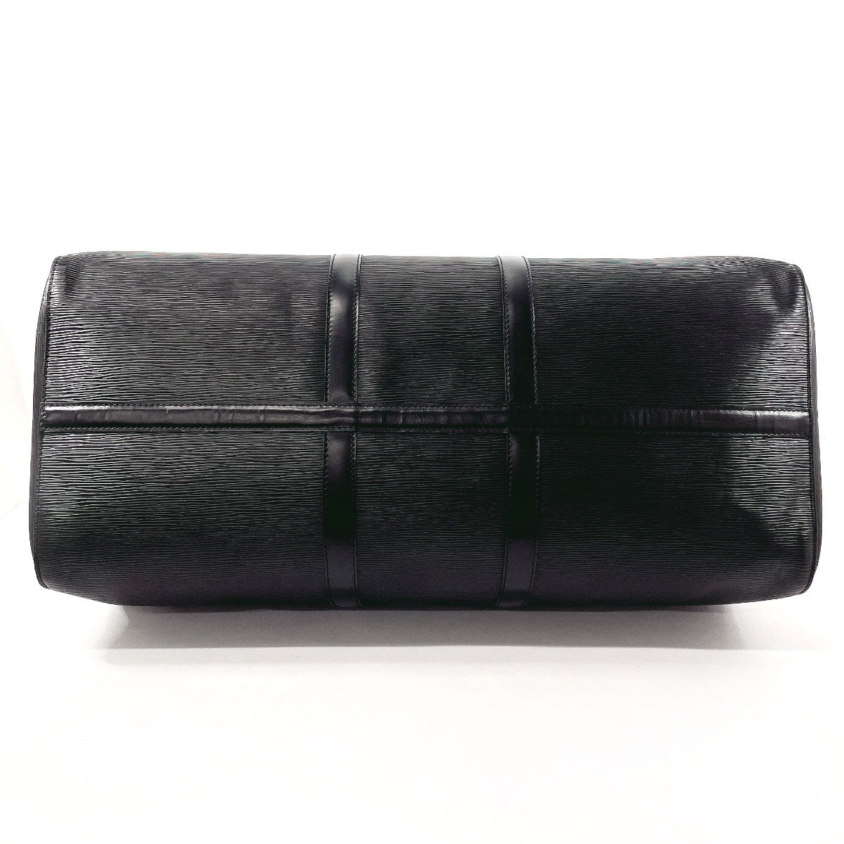 LOUIS VUITTON Boston Duffel bag M42952 Epi Leather black Keepall  55
