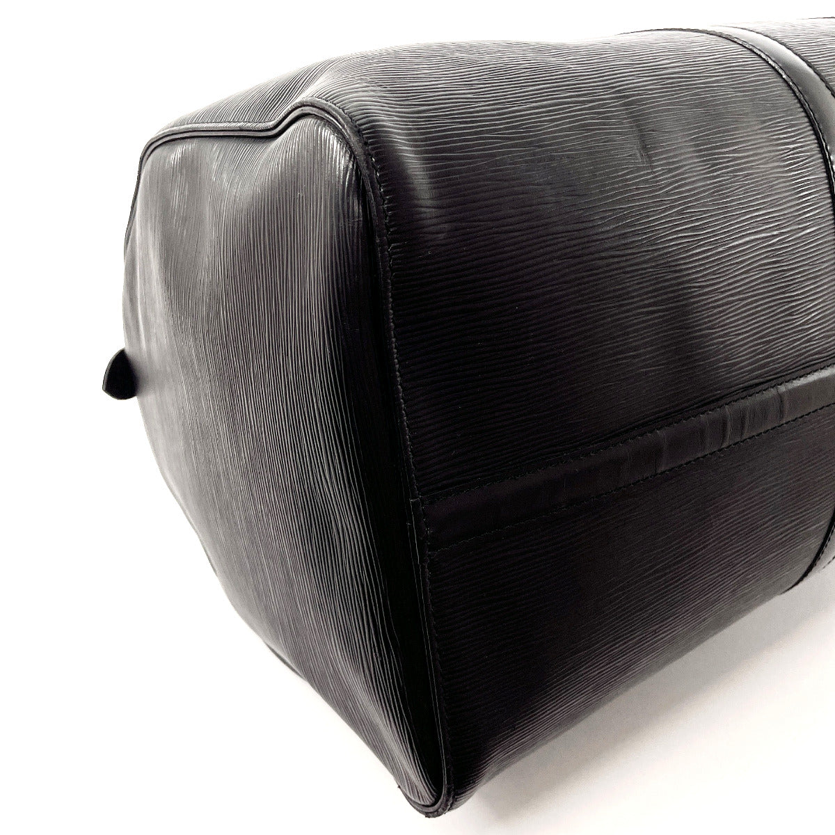 LOUIS VUITTON Boston Duffel bag M42952 Epi Leather black Keepall  55