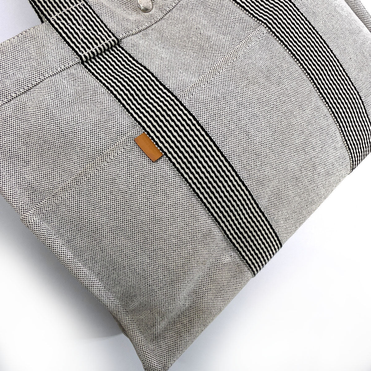HERMES Tote Bag Tower ash gray New Fool Toe MM