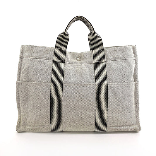 HERMES Tote Bag Tower ash gray New Fool Toe MM