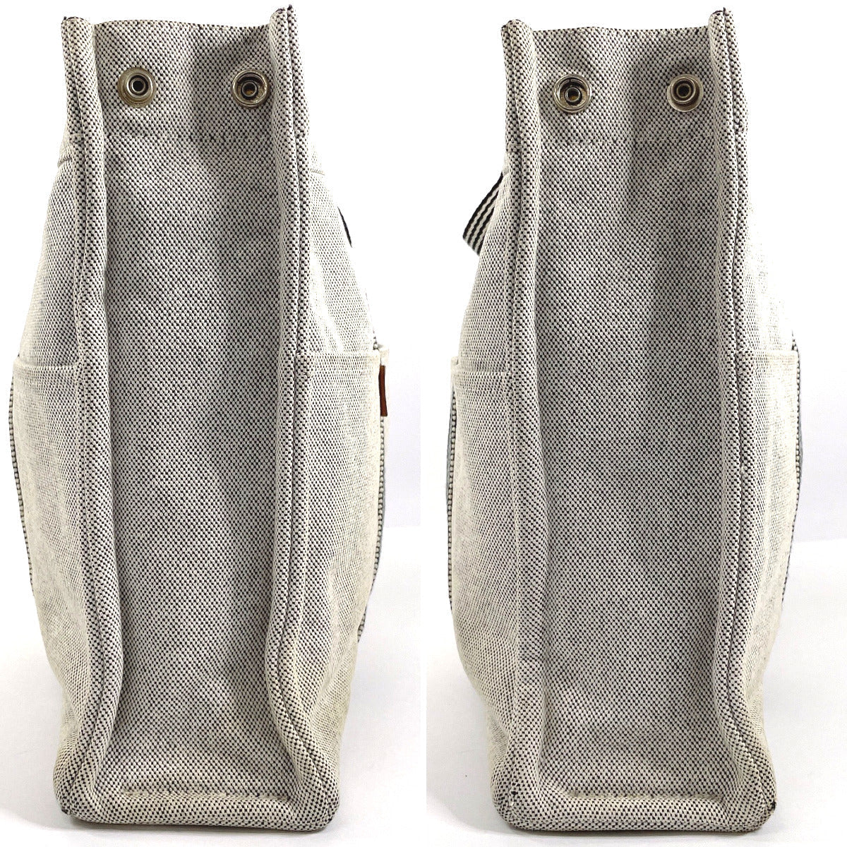 HERMES Tote Bag Tower ash gray New Fool Toe MM