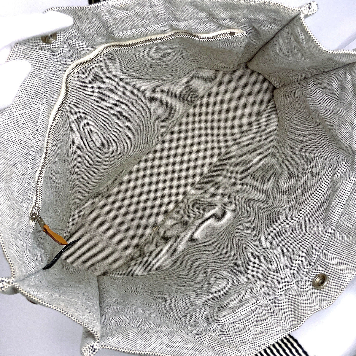 HERMES Tote Bag Tower ash gray New Fool Toe MM
