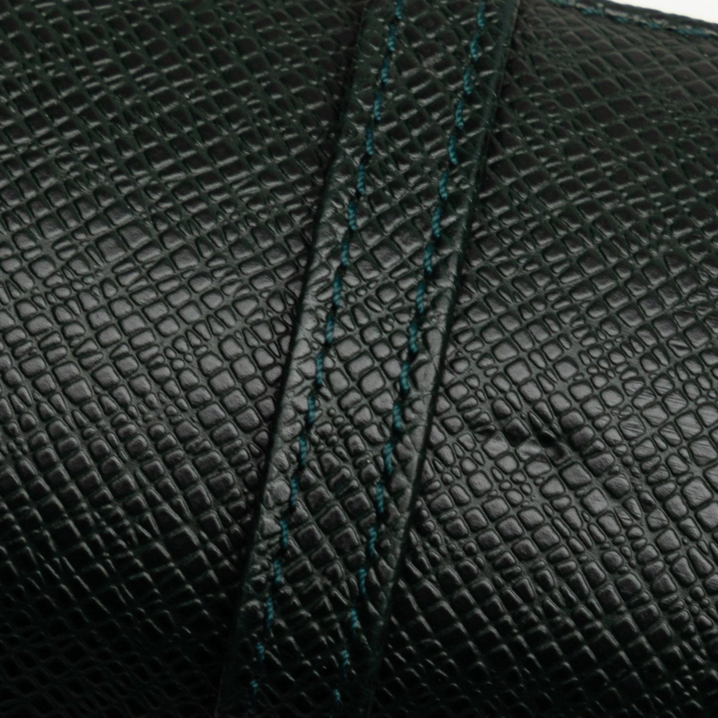 Green Louis Vuitton Taiga Etui Pen Case