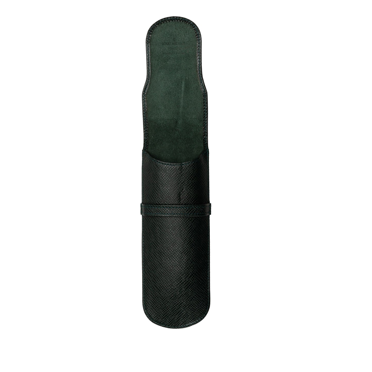 Green Louis Vuitton Taiga Etui Pen Case