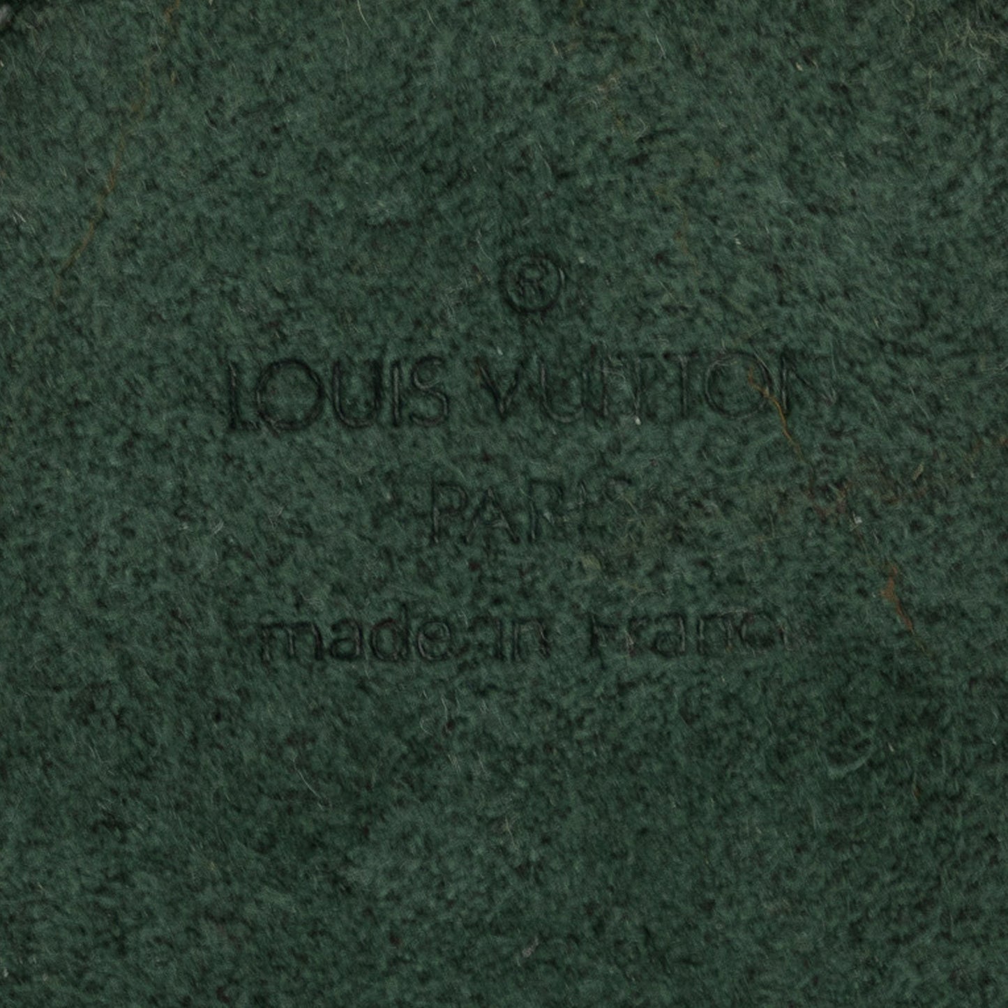 Green Louis Vuitton Taiga Etui Pen Case