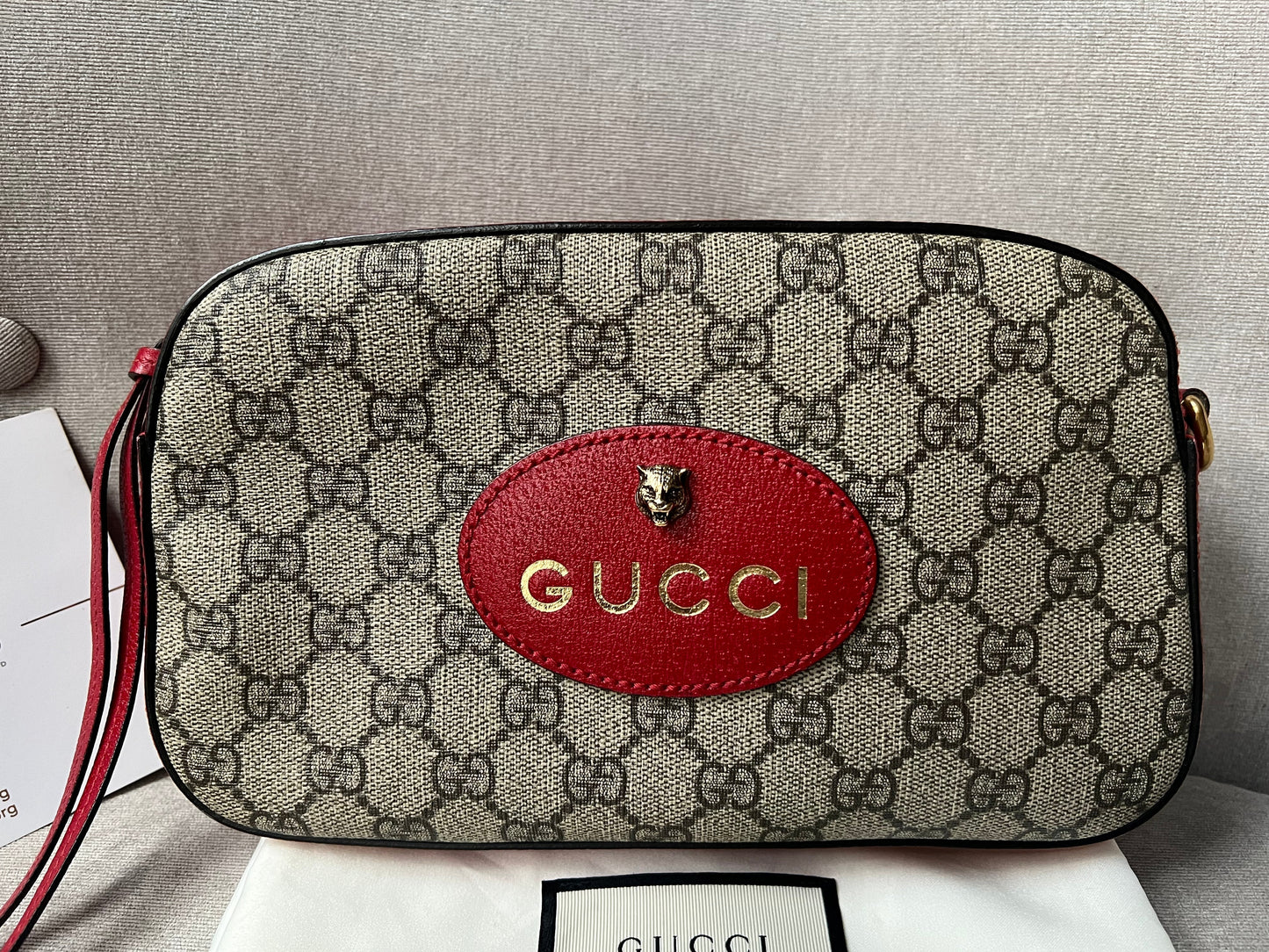 Gucci Neo Vintage GG Supreme Messenger Bag (RRP £1060)