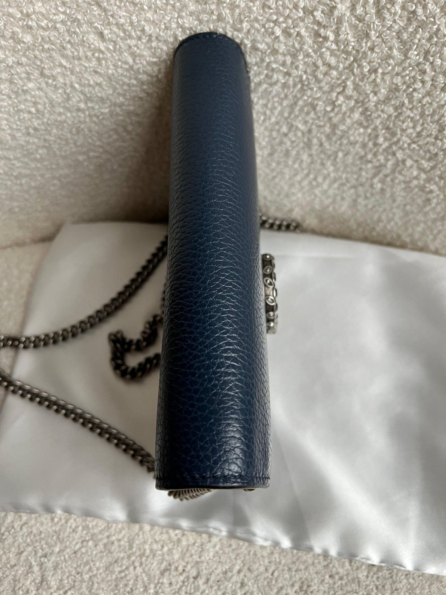 Gucci Dionysus Navy Mini Chain Bag (RRP £1340)