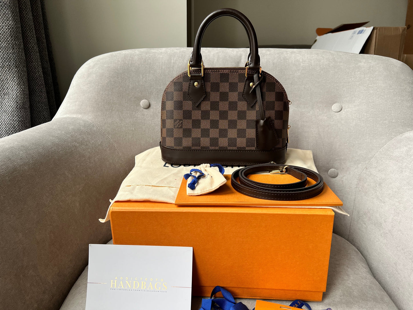 Louis Vuitton Alma BB Damier Ebene