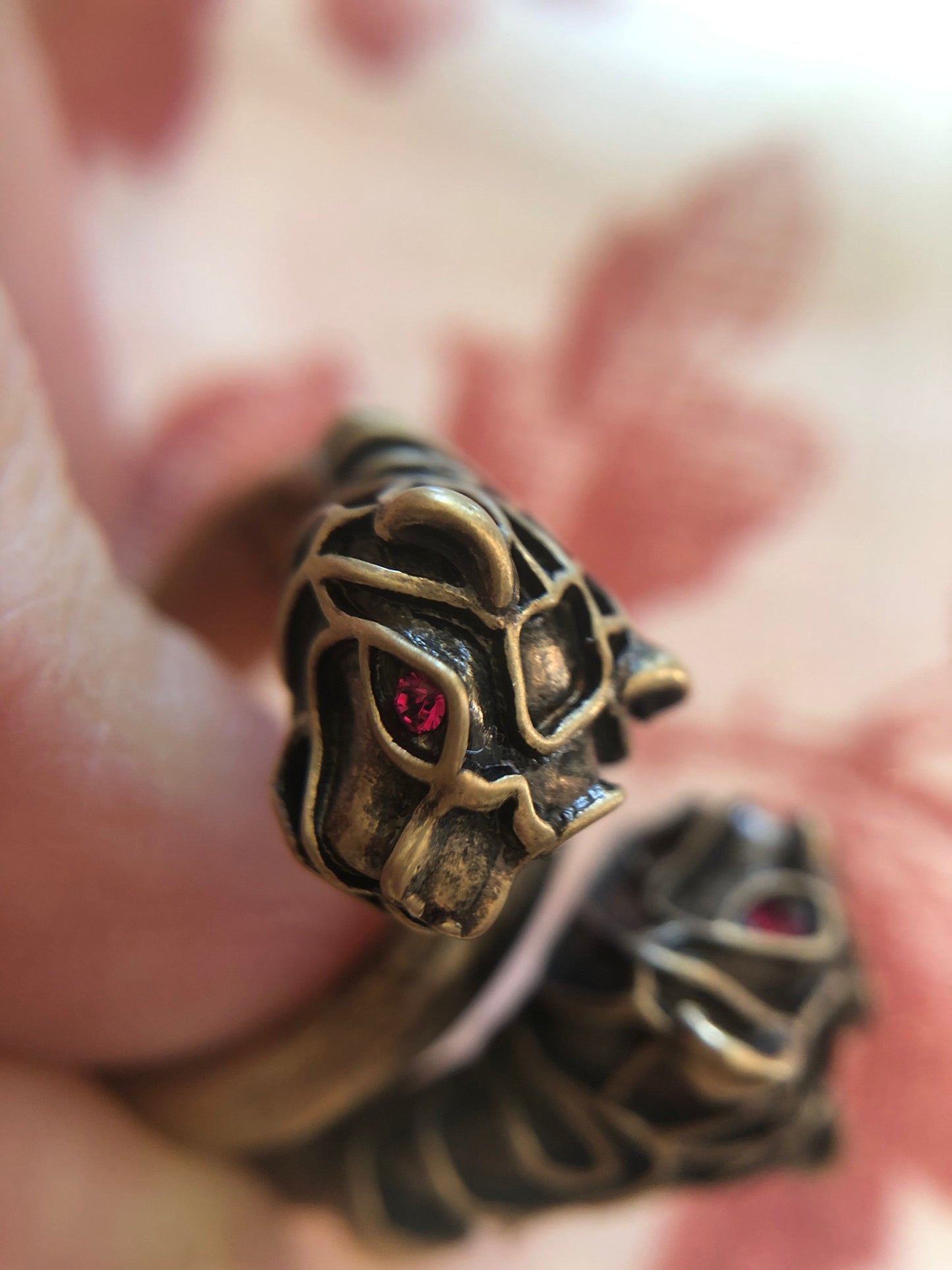Gucci Double Feline Wrap Ring