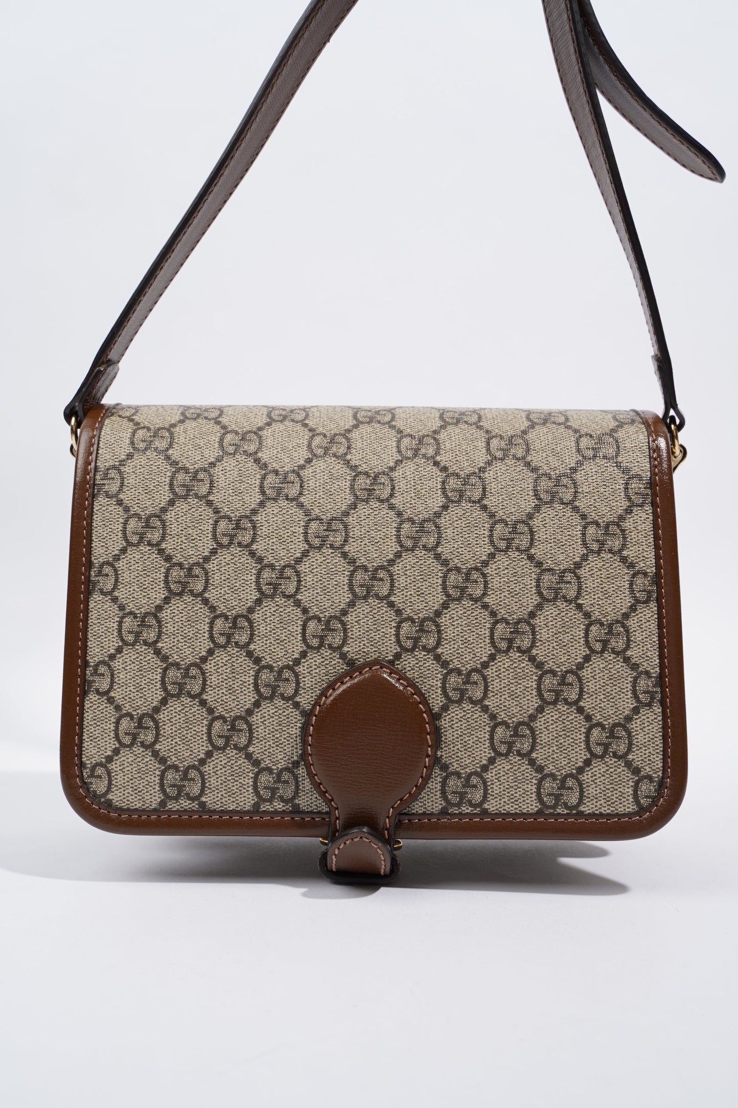 Gucci Mini Interlocking G GG Supreme Coated Canvas