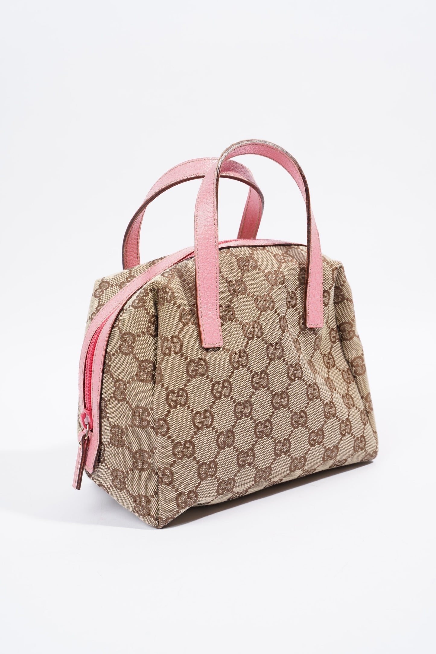 Gucci Mini Handbag Supreme / Pink Canvas