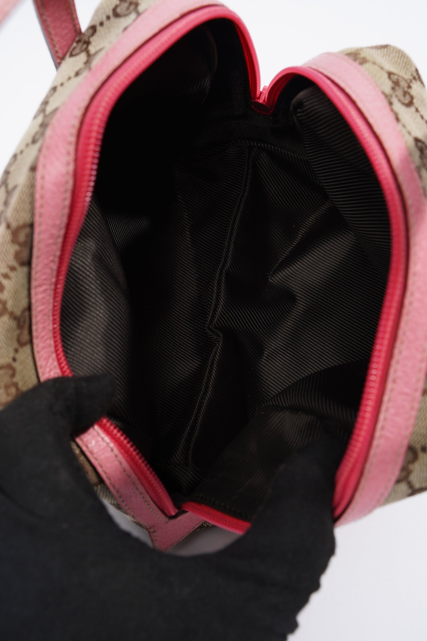 Gucci Mini Handbag Supreme / Pink Canvas