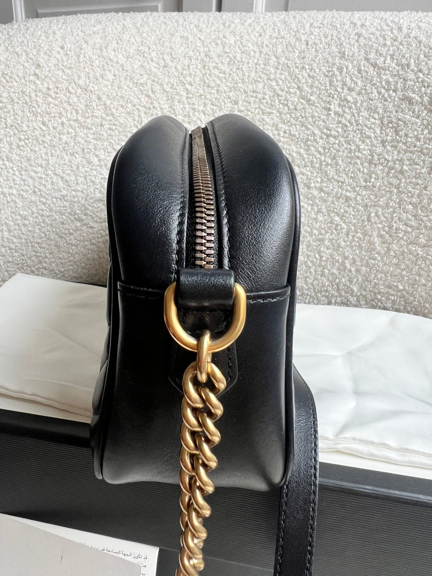 Gucci GG Black Marmont Small Shoulder Bag (RRP £1440)