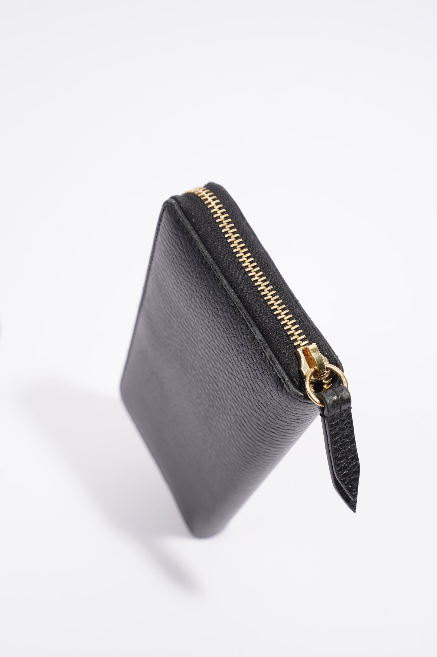Gucci Zip Around Wallet Black Leather