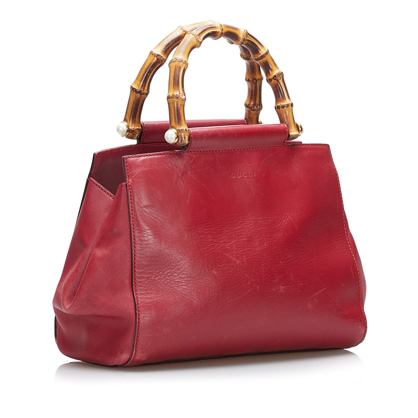 Gucci Bamboo Nymphaea Satchel